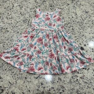 Janie and Jack White Cream Tiered Ruffled Sundress